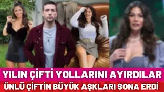 AYRILDILAR - MAGAZİN DÜNYASININ GÖZDE ÇİFTİNİN BÜYÜK AŞKI BİTTİ