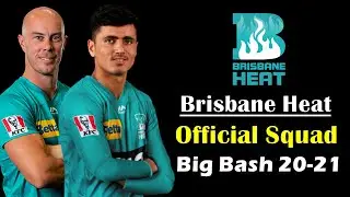 Brisbane Heat Official Team Squad Big Bash 2020-21 | Brisbane Heat Players List 2020-21