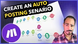 How to create an auto posting scenario to Instagram and Facebook pages with Make.com