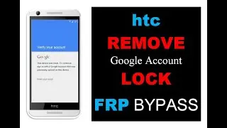 Htc Desire 10 Pro | Frp Bypass Google Account Remove | Easy Way 100% Work