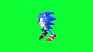 Green screen | Sonic Running | Footage | Video background | Download | №281