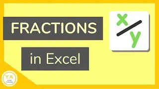 How to Use Fractions in Excel - Tutorial