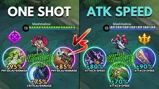 Layla One Shot Build vs Layla Full Attack Speed Build