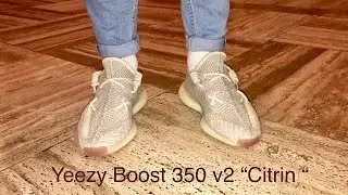 Yeezy Boost 350 v2 “Citrin “ X Kaws lace up -Review + on Feet
