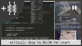 Arduino millis examples with LEDs | AddOhms Live #5