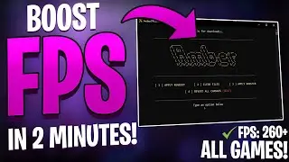🔧How To Boost FPS In ALL GAMES Under 2 Minutes! ✅ Increase FPS In Games In Any PC | 2021!