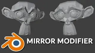 How to use the mirror modifier in Blender | Blender Quick Tip | Tutorial