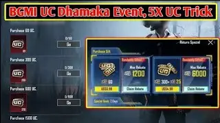 UC Up Event In BGMI | Get Extra 3X UC Benefits In BGMI
