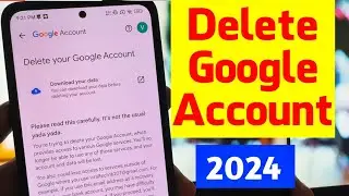 How to Delete Google Account Permanently Delete Gmail Account tutorial