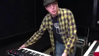 Andy Burton - Keyboard Rig with Cyndi Lauper