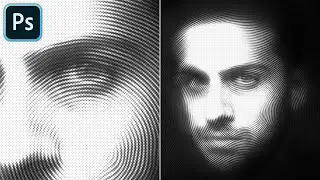 How to Create a Portrait Distortion Lines Effect in Photoshop
