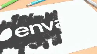Cartoon Sketch Logo Reveal   Project for After Effects
