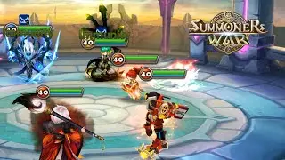 Chill G3 Asia Siege Battle VS LUNAR DUST - Summoners War