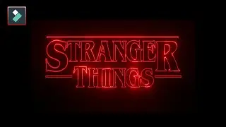 (Filmora 11): Stranger Things Intro Tutorial