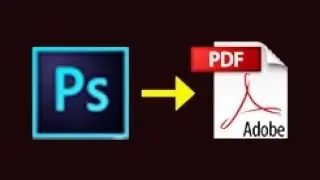 EXPORT MULTIPLE -- PHOTOSHOP FILE TO PDF IN HIGH RESOLUTION