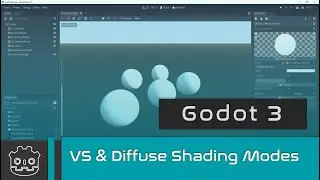 Godot 3 - Visual Shaders and Diffuse Shading Modes