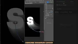 How to make Text Effect in Photoshop #shorts #photoshop