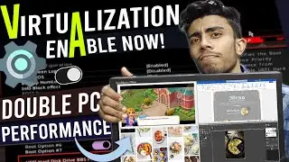 Virtualization Enable More Speed! Best Setting For Windows user Directly Run Android on PC