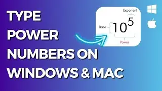 How to Type Power Numbers on Keyboard (Windows & Mac)