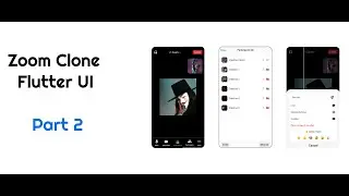 Flutter UI Tutorial | Zoom Clone flutter app  ( Part 2 ) - Day 27