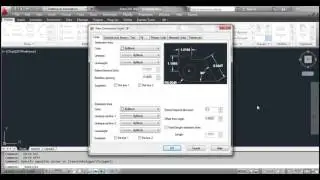 Creating a Dimension Style - AutoCAD