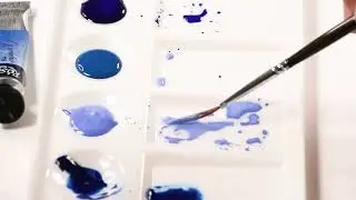 Пензлі для акварелі ROSA Watercolour Brushes