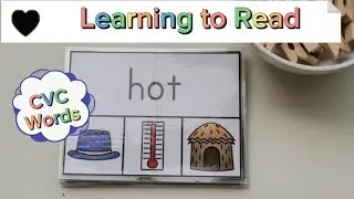 Learn to Read 📚 Fun Classroom Activity: Learn to Sound Out and Read CVC Words 📚 KG Reading Center