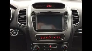 Как снять магнитолу KIA Sorento