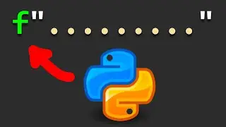 What does this "f" mean in Python?