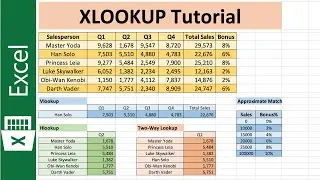 XLOOKUP Function - Comprehensive Tutorial of the only LOOKUP Function you need in Excel