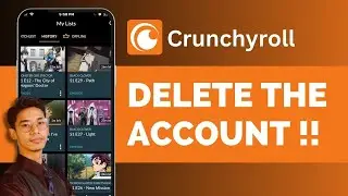 How To Delete Crunchyroll Account | Close Crunchyroll !