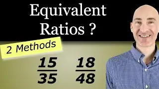 Are the Ratios Equivalent? How to Determine (2 Methods)