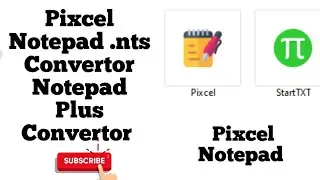 Convert Image to Pixcel Notepad and Notepad Plus, Notepad Rtx Easily with Encryptor Software. nts