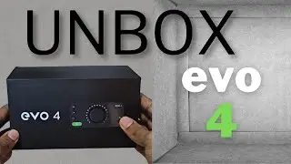 Most Compact Audio Interface | Unboxing -Audient EVO 4