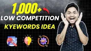 1,000+ Keyword Ideas | Low Competition Keyword Research Ideas | Free Blogging Course In Marathi