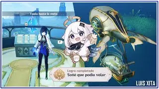 Soñé que podía volar ◈「 Logro Maravillas del mundo 」• Fontaine • Genshin Impact