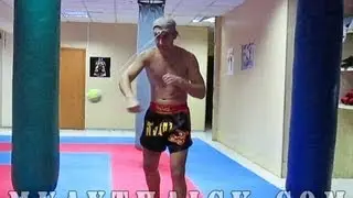 Тайский бокс Дома - Супер тренажер для отработки ударов