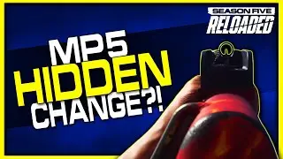 MP5 Stealth Change + More!  (Mid Season 5 Hidden Changes)