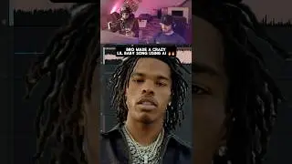 Bro used Ai to make a LIL BABY song 🔥🔥🔥 #lilbaby #ai #artist #shorts