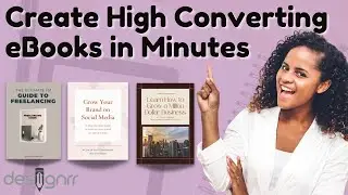 How to Create an eBook Step by Step, Start Making Money Online, Designrr Video