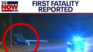 Hurricane Helene kills one person in Tampa: Highway sign falls on top of car | LiveNOW from FOX