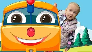 Едет поезд на ходу и делает ТУ ТУ ТУ - Песня для детей