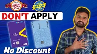 Don't Apply Sbi and Hdfc Credit Card On Amazon and Flipkart Sale