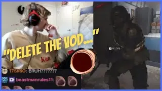 xQc plays his BEST fight on Modern Warfare 2 Campaign