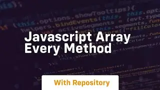 javascript array every method