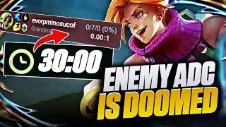 We made the enemy AD have 0 KP in a 30 minute game!? (Challenger Ezreal Full Gameplay)