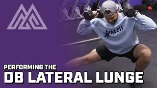 Performing the Dumbbell Lateral Lunge