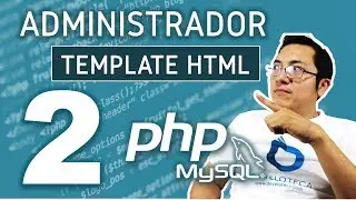 2.-Administrador de productos en php y Mysql (El menú del template adminLTE)