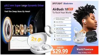 Blackview AirBuds 10 Pro - наушники "дуют" в уши, бесконтактно... и не давят!