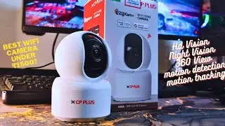 Cheap and best wifi cctv camera in India CP Plus E35A review | Best Budget Security Camera 2024